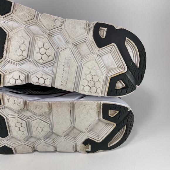 Hoka One One Clifton 3 Remake Running Shoes Mens Size 12.5 Black Mesh Sneakers - Picture 9 of 11